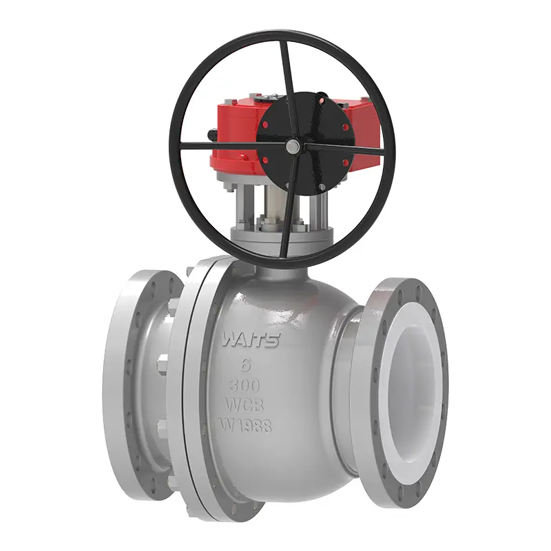 गियर PTFE LELED BALL BALVE