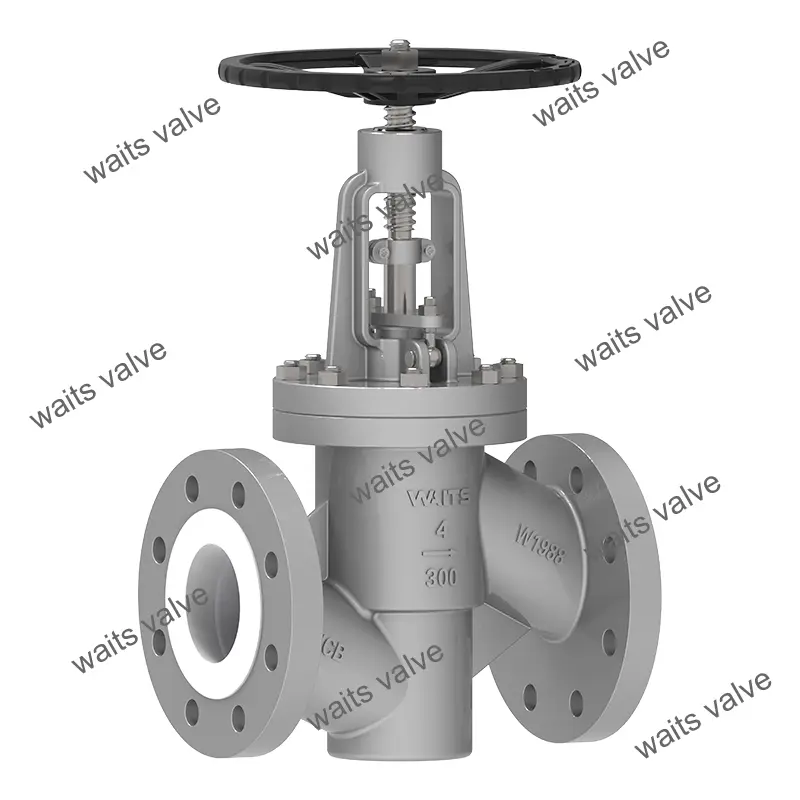 Ptfe Lined Globe Valve